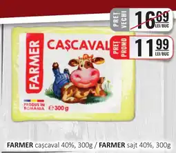 CBA FARMER caşcaval 40% Ofertă