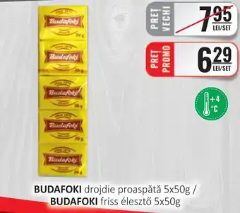 CBA BUDAFOKI drojdie proaspătă Ofertă