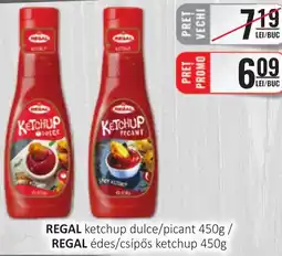 CBA REGAL ketchup dulce/picant Ofertă