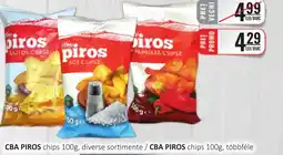 CBA CBA PIROS chips Ofertă