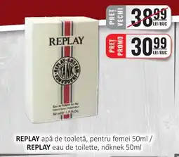 CBA REPLAY apă de toaletă, pentru femei Ofertă