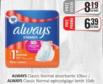 CBA ALWAYS Classic Normal absorbante Ofertă