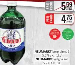 CBA NEUMARKT bere blondă 5.2% alc. Ofertă