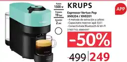 Selgros KRUPS Espressor Vertuo Pop XN9204/XN9201 Ofertă