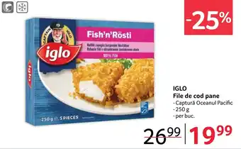 Selgros IGLO File de cod pane Ofertă