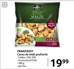 Selgros PRIMEFROST Carne de midii prefiartă Ofertă