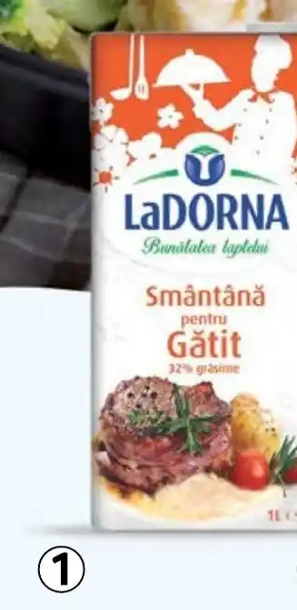 Selgros LaDORNA Smântână pentru gătit 32% Ofertă