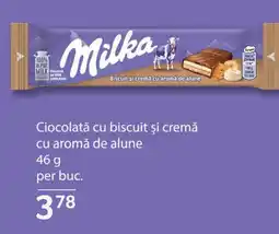 Selgros Ciocolată cu biscuit şi cremă cu aromă de alune Ofertă