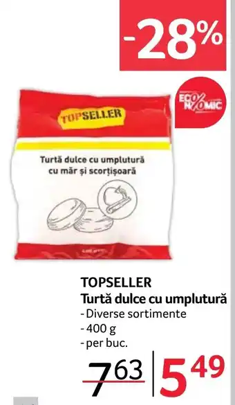 Selgros TOPSELLER Turtă dulce cu umplutură Ofertă