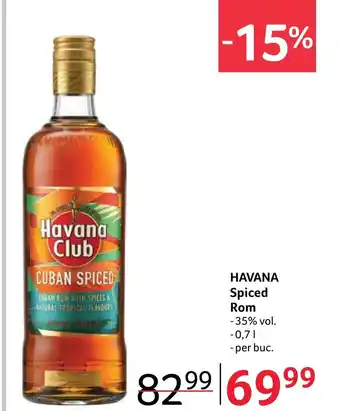 Selgros HAVANA Spiced Rom Ofertă