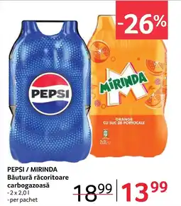 Selgros PEPSI / MIRINDA Băutură răcoritoare carbogazoasă Ofertă