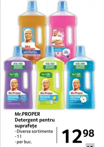 Selgros Mr.PROPER Detergent pentru suprafețe Ofertă