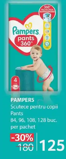 Selgros PAMPERS Scutece pentru copii Pants Ofertă