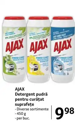 Selgros AJAX Detergent pudră pentru curățat suprafeţe Ofertă