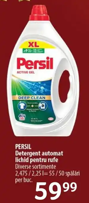 Selgros PERSIL Detergent automat lichid pentru rufe Ofertă