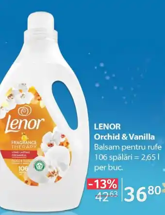 Selgros LENOR Orchid & Vanilla Balsam pentru rufe Ofertă