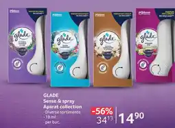 Selgros GLADE Sense & spray Aparat collection Ofertă