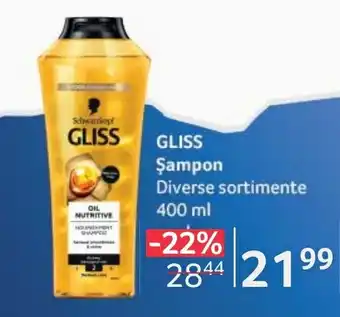 Selgros GLISS Şampon Ofertă