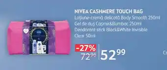 Selgros NIVEA cashmere touch bag Ofertă