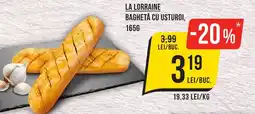 Mega Image La lorraine baghetă cu usturoi Ofertă