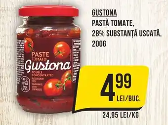 Mega Image GUSTONA Pastă tomate, 28% substanță uscată Ofertă