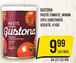 Mega Image GUSTONA Pastă tomate, minim 28% substanţă uscată Ofertă