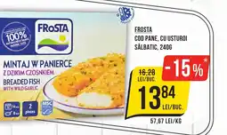 Mega Image FROSTA Cod pane, cu usturoi sălbatic Ofertă