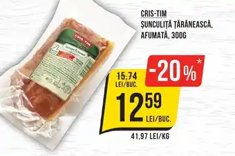 Mega Image CRIS-TIM Şunculiţă ţărănească, afumată Ofertă