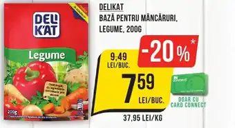 Mega Image DELIKAT Bază pentru mâncăruri, legume Ofertă