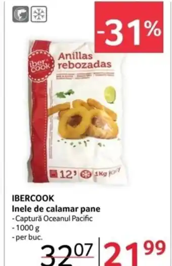 Selgros IBERCOOK Inele de calamar pane Ofertă