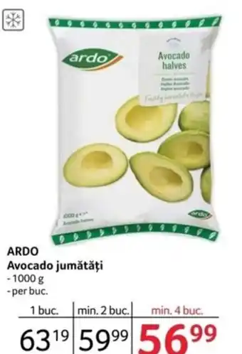 Selgros ARDO Avocado jumǎtǎți Ofertă