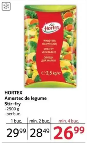 Selgros HORTEX Amestec de legume Stir-fry Ofertă