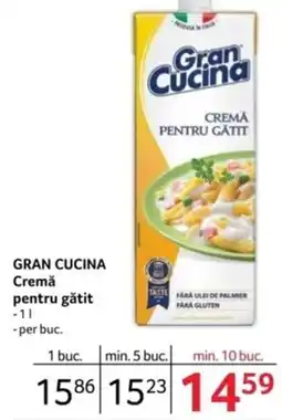 Selgros GRAN CUCINA Cremă pentru gătit Ofertă