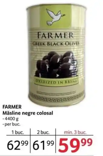 Selgros FARMER Măsline negre colosal Ofertă