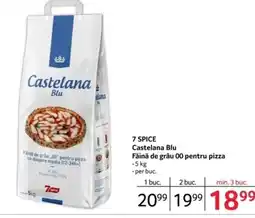 Selgros 7 SPICE Castelana Blu Făină de grâu 00 pentru pizza Ofertă