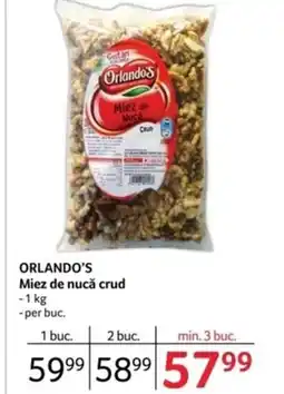 Selgros ORLANDO'S Miez de nucă crud Ofertă