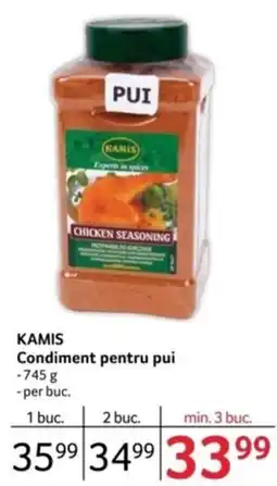 Selgros KAMIS Condiment pentru pui Ofertă