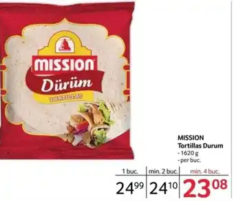 Selgros MISSION Tortillas Durum Ofertă