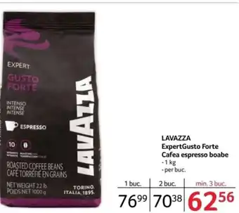 Selgros LAVAZZA ExpertGusto Forte Cafea espresso boabe Ofertă