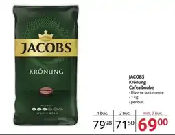 Selgros JACOBS Krönung Cafea boabe Ofertă