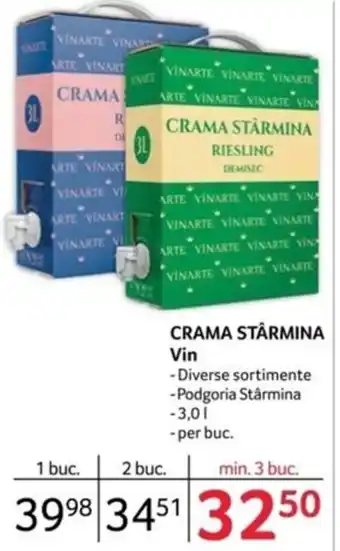 Selgros CRAMA STARMINA Vin Ofertă