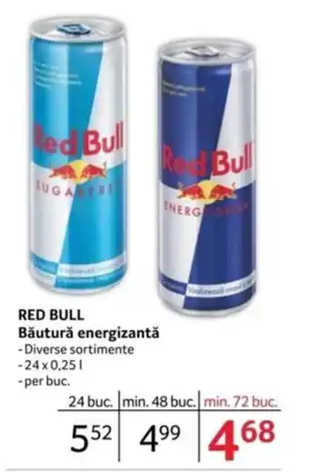 Selgros RED BULL Băutură energizantă Ofertă