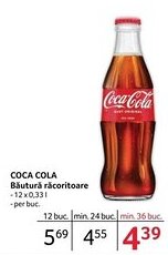 Selgros COCA COLA Băutură răcoritoare Ofertă