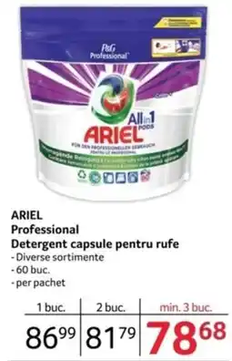 Selgros ARIEL Professional Detergent capsule pentru rufe Ofertă