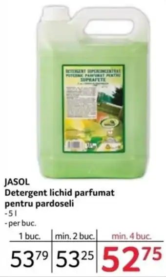 Selgros JASOL Detergent lichid parfumat pentru pardoseli Ofertă