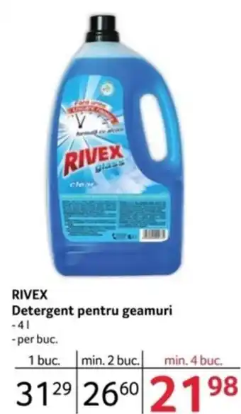 Selgros RIVEX Detergent pentru geamuri Ofertă