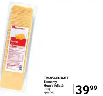 Selgros TRANSGOURMET Economy Gouda feliată Ofertă