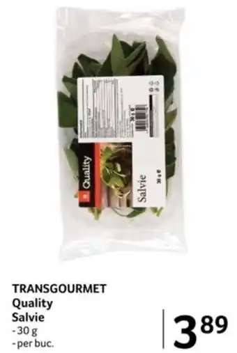 Selgros TRANSGOURMET Quality Salvie Ofertă