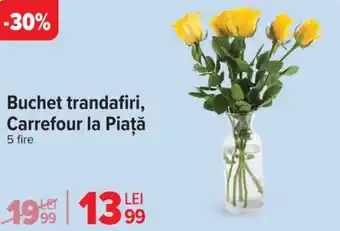 Carrefour Buchet trandafiri, Carrefour la Piață Ofertă