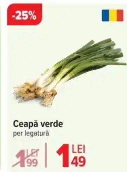 Carrefour Ceapă verde Ofertă